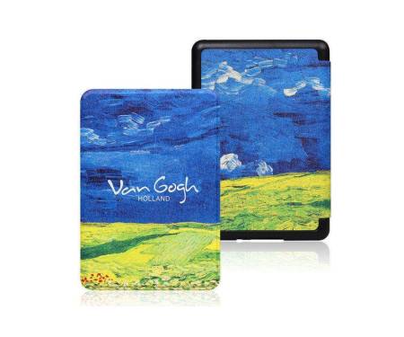 Обложка для Amazon Kindle 6 2016 print Green wheat field