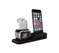 Держатель и док-станция 3 in 1 Henzarne for Apple