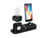 Держатель и док-станция 3 in 1 Henzarne for Apple