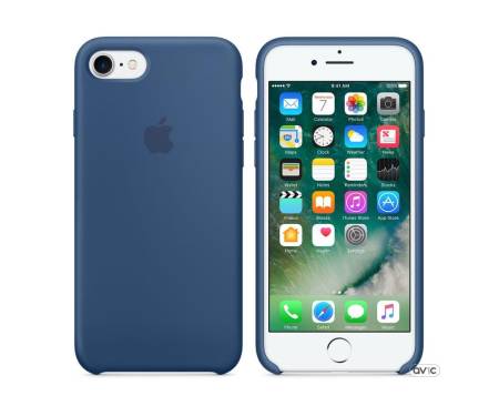 Apple iPhone 7 Silicone Case - Midnight Blue MMWK2