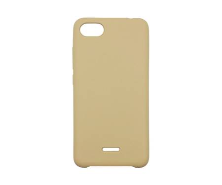 Чехол для Xiaomi Redmi 6A Gold Silicone Case
