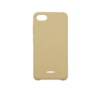 Чехол для Xiaomi Redmi 6A Gold Silicone Case