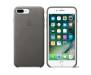 Apple iPhone 7 Plus Leather Case - Storm Gray MMYE2