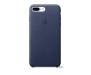 Apple iPhone 7 Plus Leather Case - Midnight Blue MMYG2
