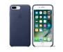 Apple iPhone 7 Plus Leather Case - Midnight Blue MMYG2