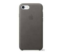 Apple iPhone 7 Leather Case - Storm Gray MMY12