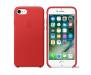 Apple iPhone 7 Leather Case - (PRODUCT)RED MMY62
