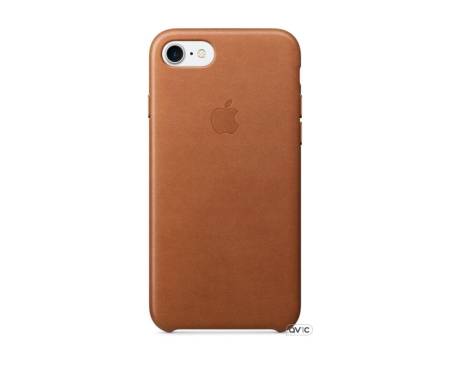 Apple iPhone 7 Leather Case - Saddle Brown MMY22