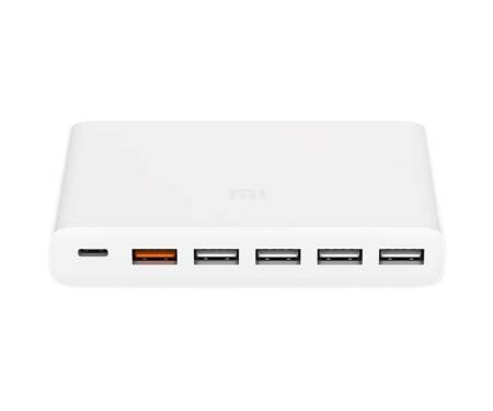Xiaomi Mi USB Multiple Hub 60W Fast Charger 6 port White (CDQ06ZM)