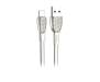 Кабель Hoco U52 Bright Lightning Cable (1.2m) Silver