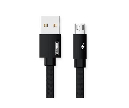 Remax Kerolla MicroUSB Data/Charge 1M, black (RC-094M1M-BLACK)