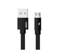 Remax Kerolla MicroUSB Data/Charge 1M, black (RC-094M1M-BLACK)