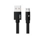 Remax Kerolla MicroUSB Data/Charge 1M, black (RC-094M1M-BLACK)