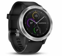 Garmin Vivoactive 3 Silver with Black Silicon (010-01769-B0)
