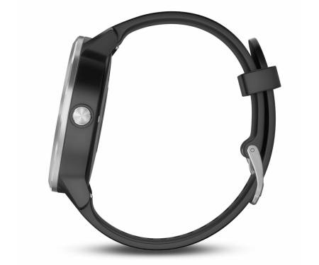 Garmin Vivoactive 3 Silver with Black Silicon (010-01769-B0)