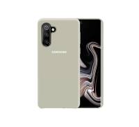 Чехол для Samsung Note 10 Lavender Gray Silicone case