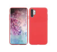 Чехол для Samsung Note 10 Plus Red Silicone case