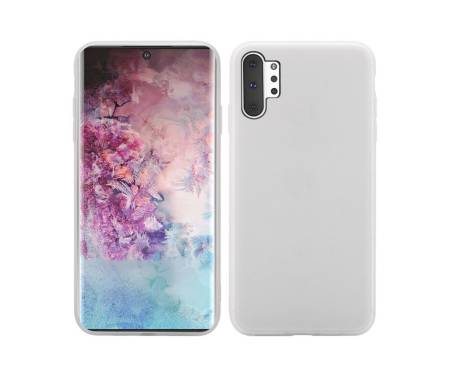 Чехол для Samsung Note 10 Plus Lavender Gray Silicone case