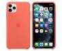 Чехол для Apple iPhone 11 Pro Max Silicone Case Clementine Orange (MX022) 1
