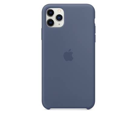 Чехол для Apple iPhone 11 Pro Max Silicone Case Alaskan Blue (MX032) 2