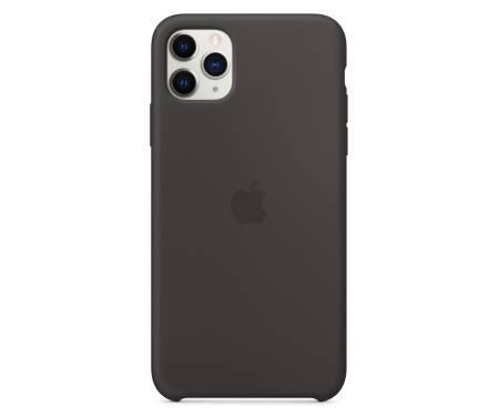 Чехол для Apple iPhone 11 Pro Max Silicone Case Black (MX002) 2