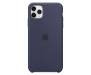 Чехол для Apple iPhone 11 Pro Max Silicone Case Midnight Blue Copy 2