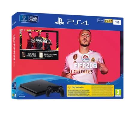 Игровая приставка Sony Playstation 4 Slim 1TB+FIFA 20+DualShock 4