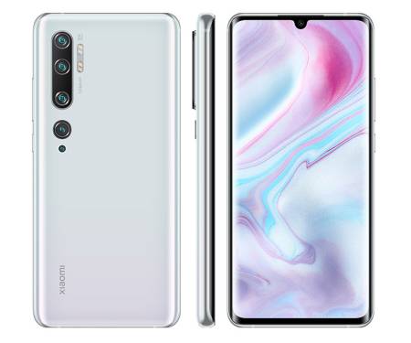 Смартфон Xiaomi Mi Note 10 6/128GB Glacier White