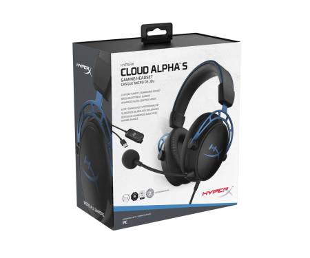 Наушники HyperX Cloud Alpha S (HX-HSCAS-BL/WW)