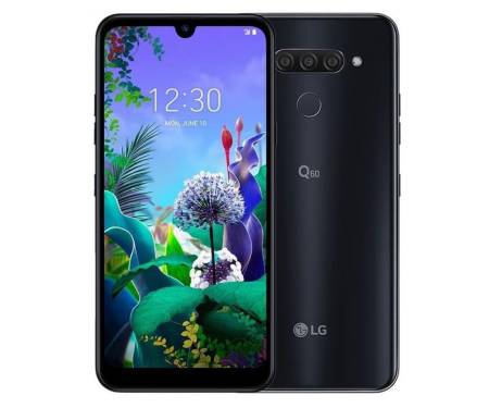 Смартфон LG Q60 3/64GB Aurora Black