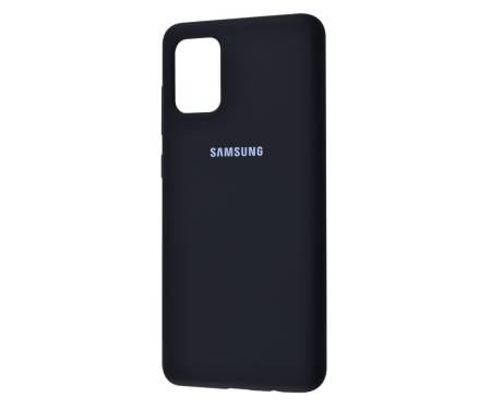 Чехол для Samsung Galaxy A71 Silicone Cover Black