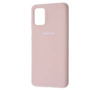 Чехол для Samsung Galaxy A71 Silicone Cover Pink Sand