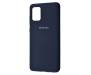 Чехол для Samsung Galaxy A71 Silicone Cover Midnight Blue