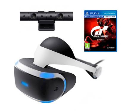 Очки виртуальной реальности PlayStation VR + камера + Gran Turismo Sport