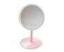 Зеркало для макияжа Led Cosmetic Mirror Pink