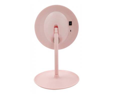 Зеркало для макияжа Led Cosmetic Mirror Pink