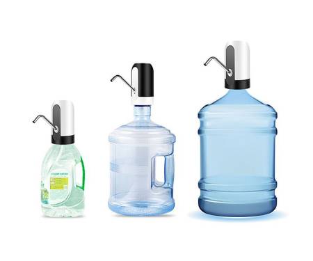 Электронная водяная помпа для питьевой воды KCASA Electric Charging Water Dispenser (White)