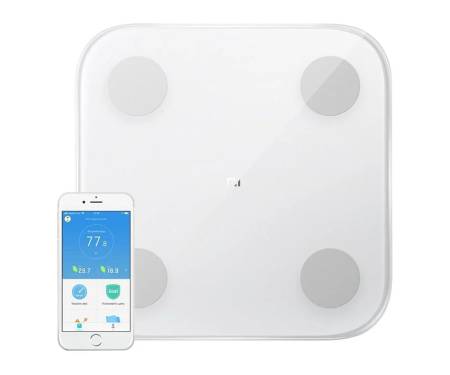 Весы напольные электронные Xiaomi Mi Body Composition Scale 2
