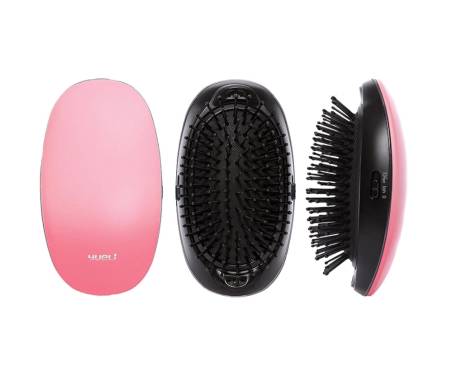 Виброрасческа с ионизацией Xiaomi Yueli Comb Розовый матовый (HIC-206RM)