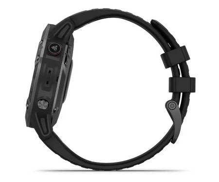 Спортивные часы Garmin Fenix 6 Pro Sapphire Сarbon Grey DLC with Black Band (010-02158-11)