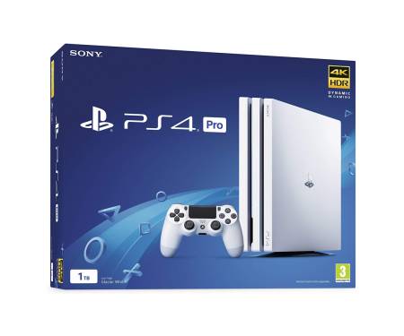 Игровая приставка Sony PlayStation 4 Pro (PS4 Pro) 1TB Limited Edition White