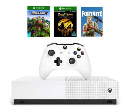 Microsoft Xbox One S 1Tb White All-Digital Edition