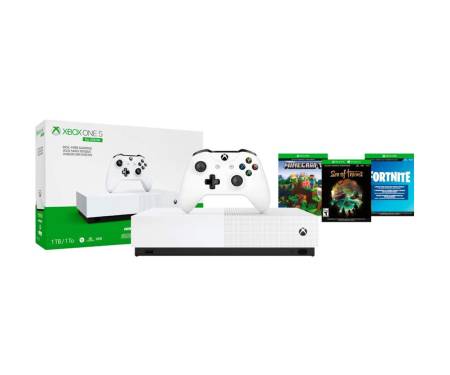 Microsoft Xbox One S 1Tb White All-Digital Edition