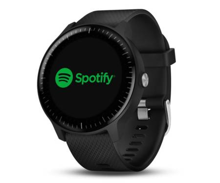 Смарт-часы Garmin Vivoactive 3 MUSIC BLACK WITH STAINLESS HARDWARE (010-01985-03)