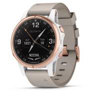 Смарт-часы Garmin D2 DELTA S AVIATOR WATCH WITH BEIGE LEATHER BAND (010-01987-31)
