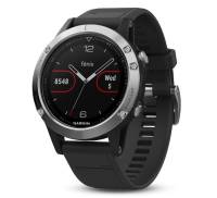 Смарт-часы Garmin fenix 5 Black Silver with Black Band Silver (010-01688-03)