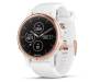 Смарт-часы Garmin Fenix 5S Plus Sapphire Rose Gold-tone with Carrara White Band (010-01987-07)