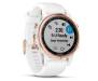 Смарт-часы Garmin Fenix 5S Plus Sapphire Rose Gold-tone with Carrara White Band (010-01987-07)