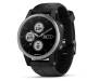 Смарт-часы Garmin Fenix 5S Plus Sapphire Silver with Black Band (010-01987-21)