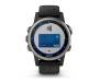 Смарт-часы Garmin Fenix 5S Plus Sapphire Silver with Black Band (010-01987-21)